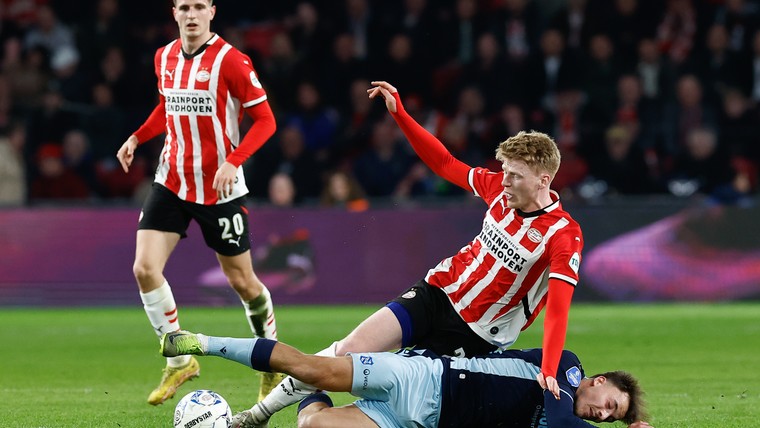 Schouten komt dit seizoen niet meer in actie bij PSV