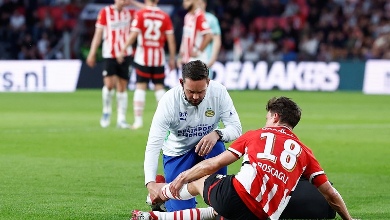 Tegenvaller voor PSV: Boscagli ontbreekt in de Grolsch Veste