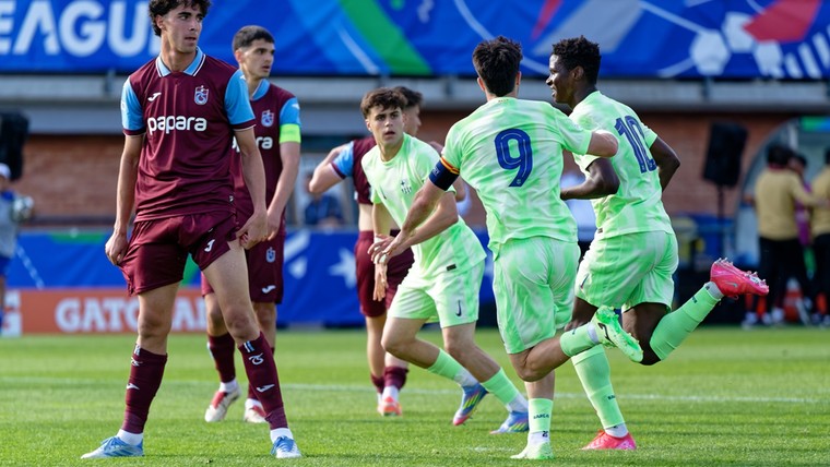 AZ-bedwinger Barcelona wint voor de derde keer de Youth League