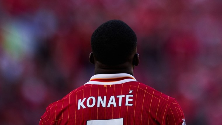 Konaté beleefde bijzonder moment na Liverpool-feest: 'Barstte bijna in huilen uit'