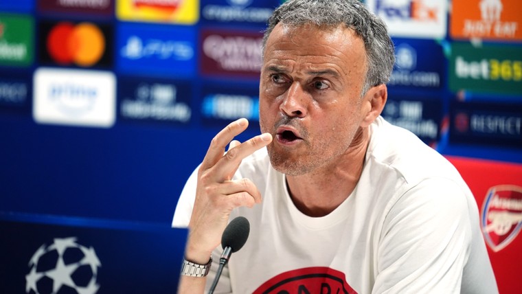 Luis Enrique dient 'negatieve' Franse media van repliek in aanloop naar CL