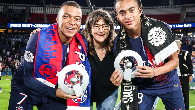 Mbappé-familie blijft bij Caen ondanks degradatie en supporterswoede