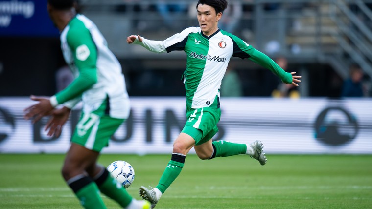 Complimenten voor Hwang: 'De Frenkie de Jong van Feyenoord'