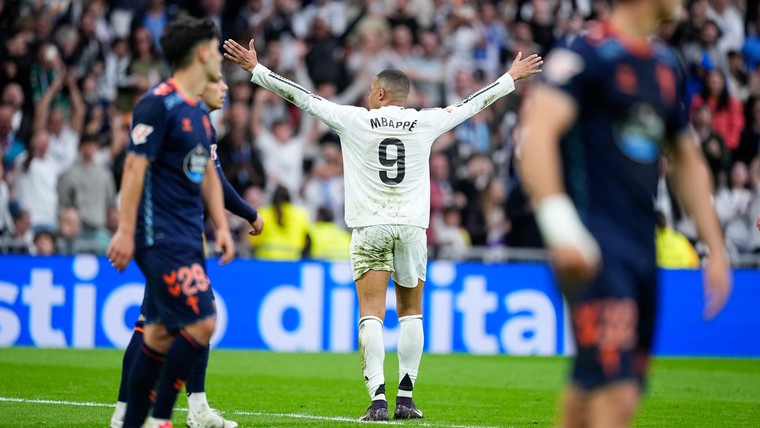 Mbappé blijft maar scoren en kan records ruiken: Real met nipte zege naar El Clásico