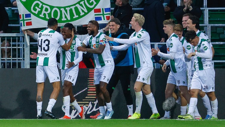 Promovendus FC Groningen jaagt op de play-offs: 'We willen onszelf belonen'