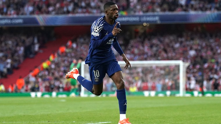 Dembélé inzetbaar tegen Arsenal: 'Voor hem kom je naar het stadion'