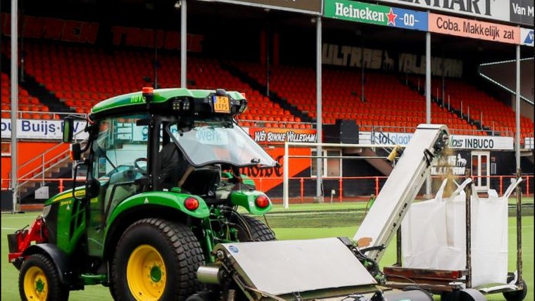 Operatie grasveld: FC Volendam maakt zich verder klaar voor Eredivisie