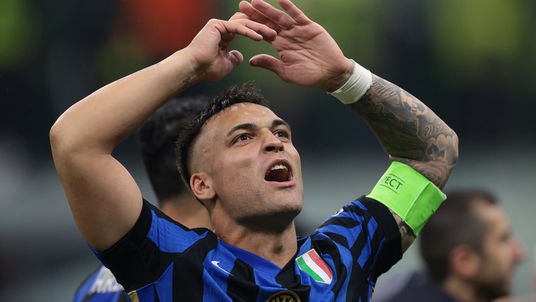 Inter-aanvoerder Martínez doorstaat tranendal en evenaart prestatie Crespo