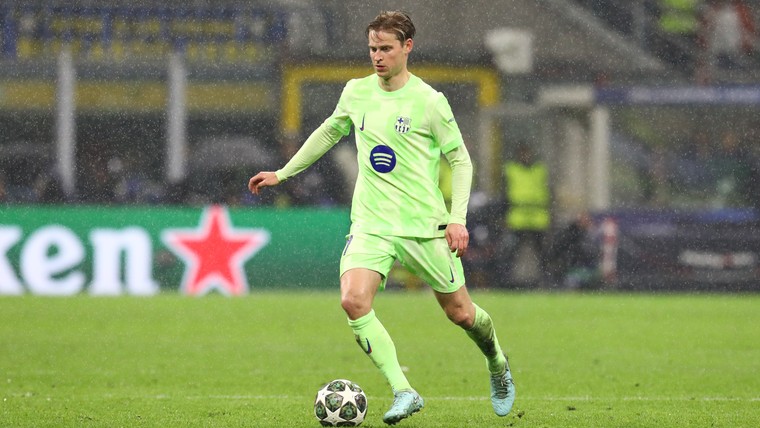 Schrale troost voor De Jong ondanks Champions League-teleurstelling