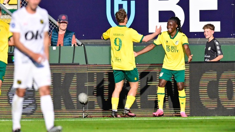 Fortuna Sittard houdt Europese droom levend met zege op NAC