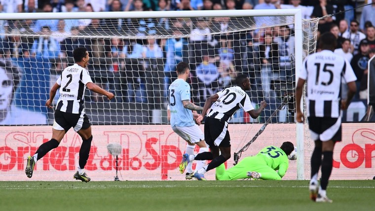 Lazio houdt met laat gelijkspel tegen Juventus zicht op de Champions League