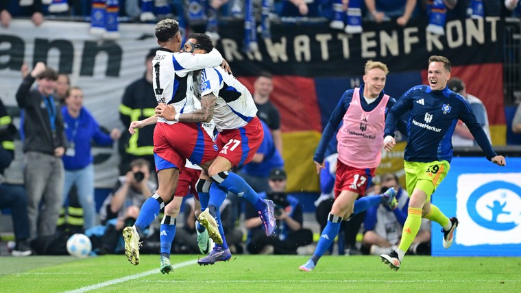 De lijdensweg is voorbij: HSV met Reis na zeven jaar terug in Bundesliga 