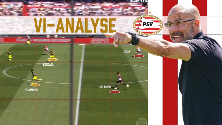 Waarom Peter Bosz in de rust boos was: 'Verschrikkelijk'