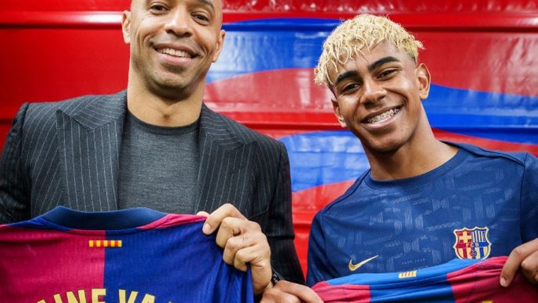 Belofte maakt schuld: Lamine Yamal heeft cadeau voor Thierry Henry