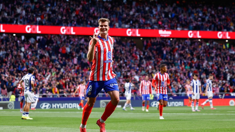 Spanje buigt voor 'reus' Sørloth: 'De lucht stonk naar buskruit'