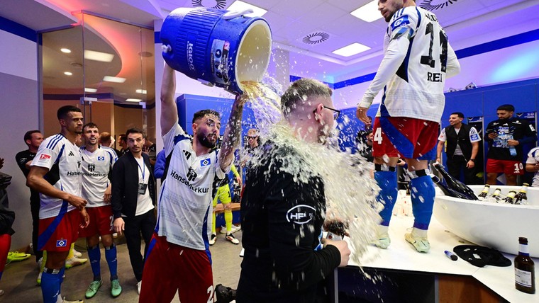 HSV beëindigt het grote bibberen: 'Zweite Liga, nie mehr, NIE MEHR!'