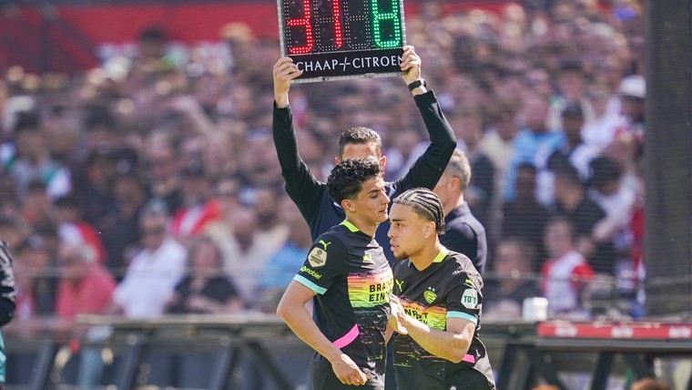 Cruciale wissel bij PSV: 'Feyenoord kwam er helemaal niet meer aan te pas'