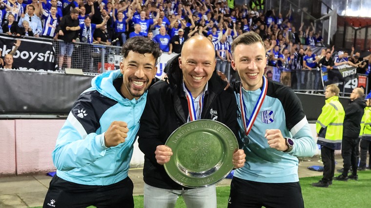 Quick Boys-trainer trots na unieke prestatie: 'Wij zijn de beste amateurploeg ooit'