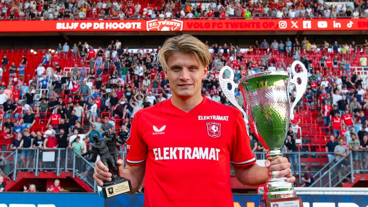 Steijn in illuster FC Twente-rijtje na assist op Vlap