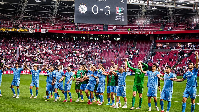 Van overleven naar stunten: de zege van NEC bij Ajax ontleed