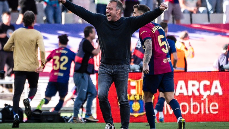 Flick wil niet vooruitlopen op contractnieuws en festiviteiten bij Barça