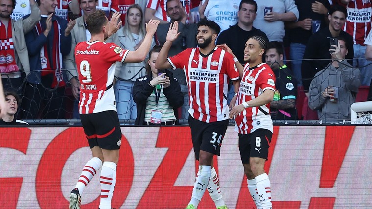 Knotsgekke climax: PSV tóch als koploper speelronde 34 in