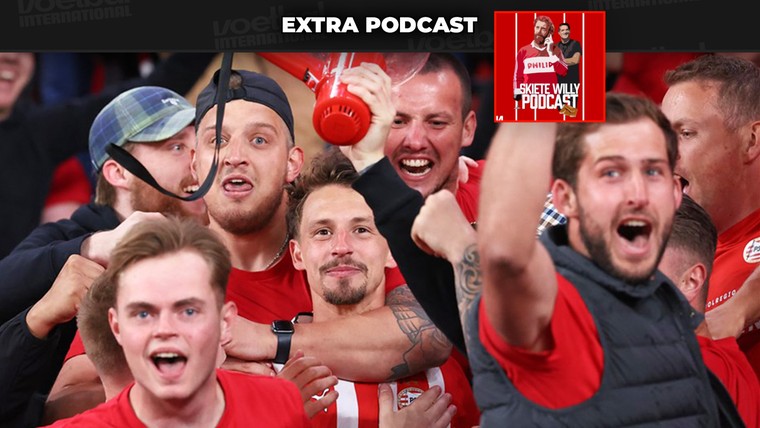 Skiete Willy Extra: Perisic op vouwfiets, Boscagli tussen de PSV-fans
