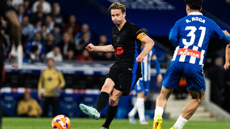 Landstitel Barça geeft De Jong veel voldoening na moelijke periode