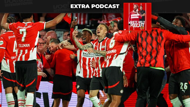 Skiete Willy Podcast Extra: 'Volkomen logisch dat PSV zó feestvierde'