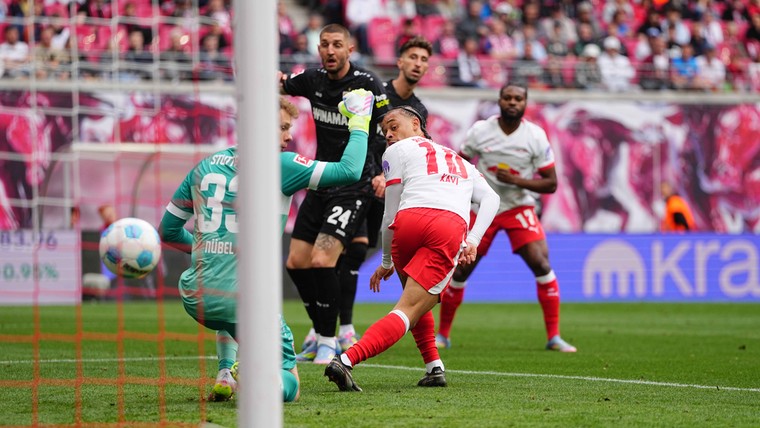 Deceptie voor Leipzig: geen Europees voetbal ondanks hakgoal Simons