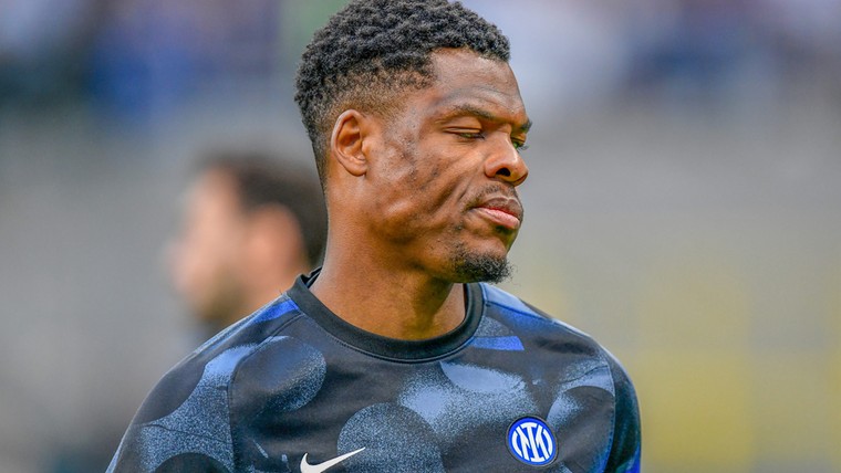 Inter-misstap ligt niet aan Dumfries: 'Hij klampt zich vast aan de Scudetto'