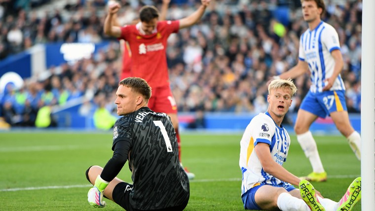 Liverpool kwakkelt richting einde, nog één kans over voor record Salah