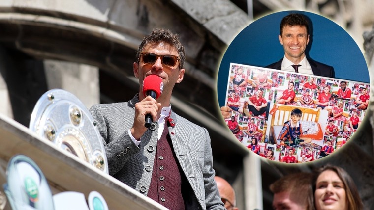 Hoofdrollen voor Bayern-teamgenoten bij bijzonder cadeau voor Müller