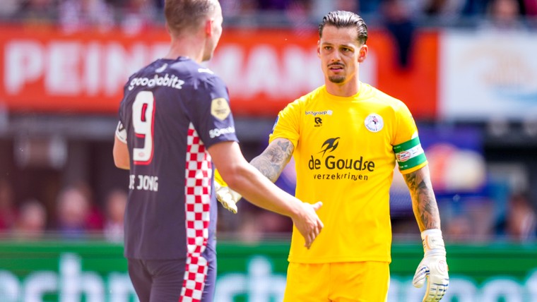 Sparta-doelman Nick Olij lijkt op weg naar PSV