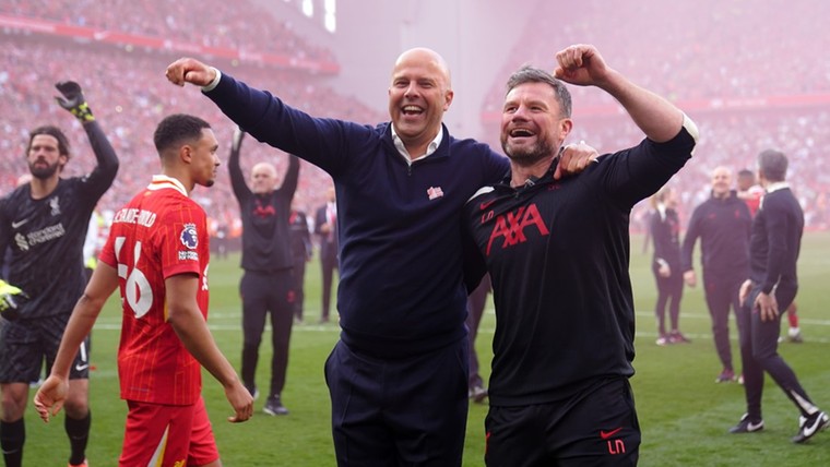Speciale dag voor Liverpool en Slot: 'Fans hebben hier 35 jaar op gewacht' 