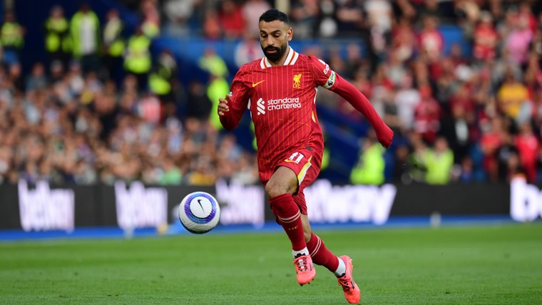 Salah solliciteert naar Ballon d’Or: 'Dit seizoen maak ik de meeste kans'
