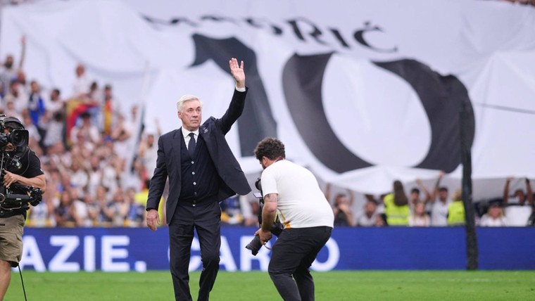 Afscheidsspeeches Ancelotti en Modric zorgen voor tranendal in Madrid 