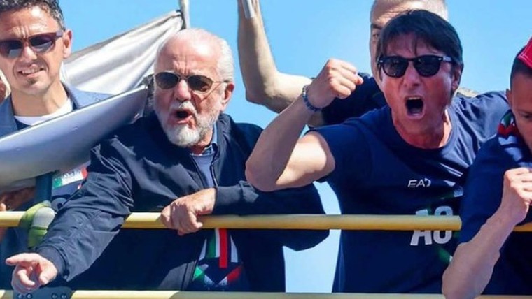Napoli-voorzitter bevestigt: kampioenenmaker Conte blijft toch aan