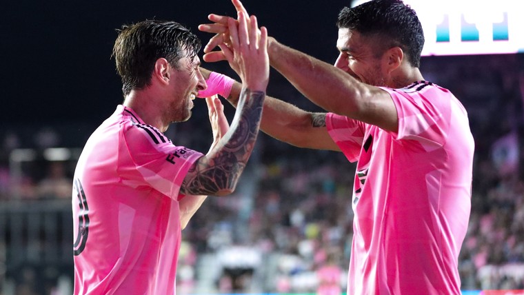 Ouderwetse Messi- en Suárez-show in Miami
