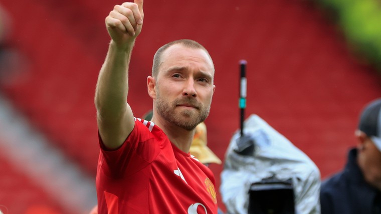 Eriksen bespreekt zijn toekomst vlak voor transfervrij vertrek bij United