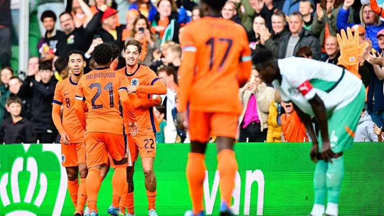 Contouren Jong Oranje zichtbaar: 'Maar op het middenveld is het close'
