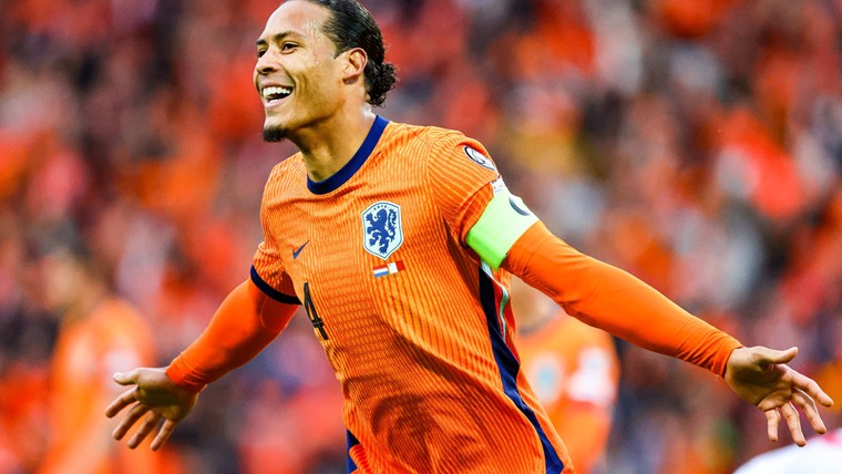 Van Dijk geniet van scoren in de Euroborg en gaat met goed gevoel op vakantie 