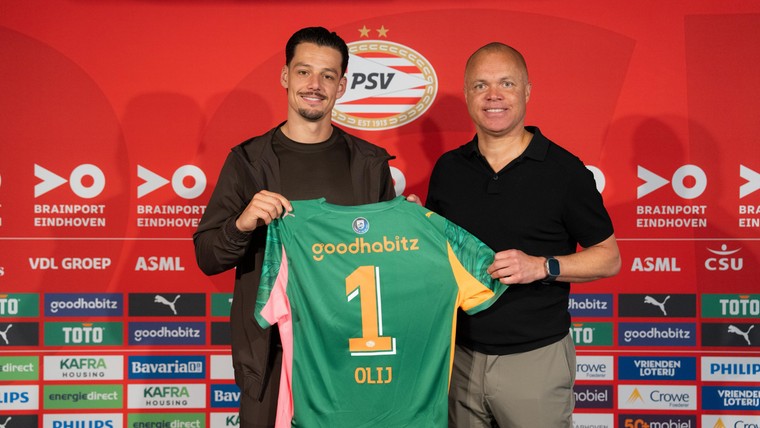 PSV rondt komst Olij af: 'Een droom is werkelijkheid geworden'