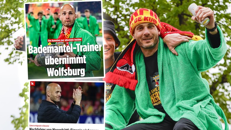 Duitsland benieuwd naar 'badjascoach' Simonis: 'Zal de club vleugels geven'