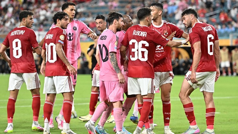 Teleurstellende start WK clubs voor Messi en Miami
