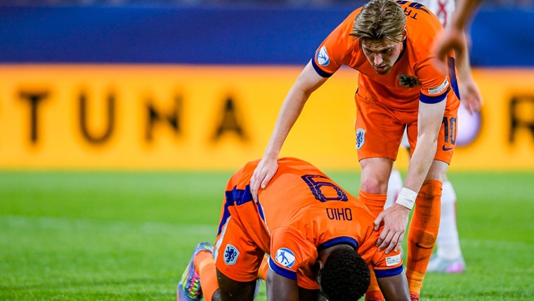 Jong Oranje koploper losse flodders op EK: twee negatieve uitschieters