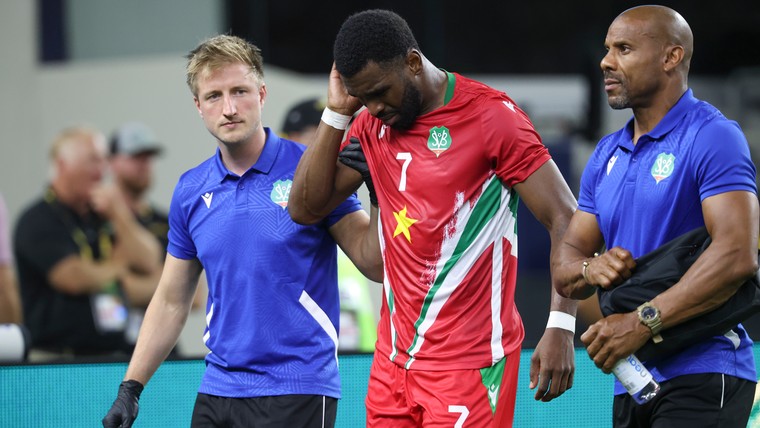 Suriname uitgeschakeld in Gold Cup