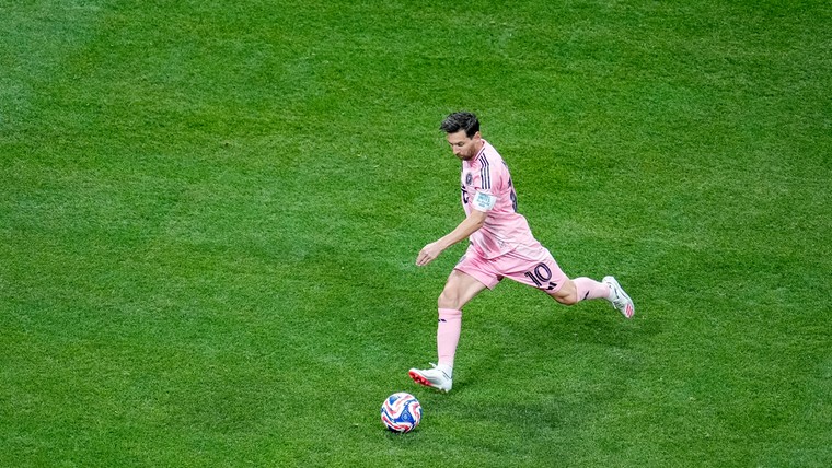 Iconische vijftigste Inter Miami-goal Messi genoeg voor zege op FC Porto
