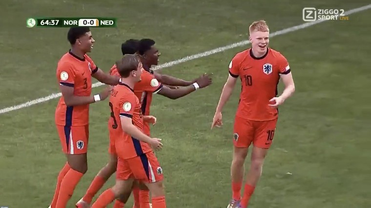 Oranje Onder-19 ontloopt topland richting EK-eindstrijd