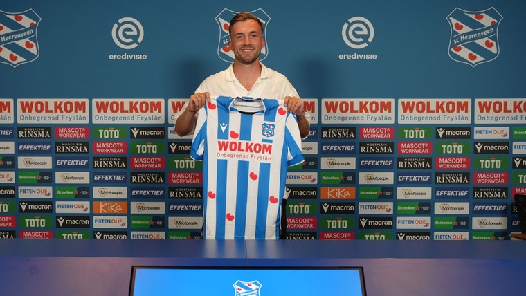 Vente tekent bij Heerenveen: 'Bewezen de dubbele cijfers te kunnen halen'